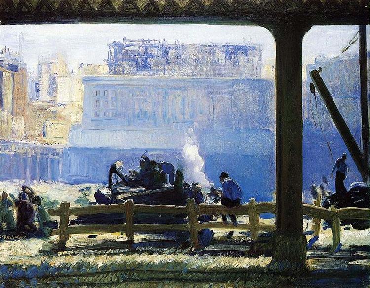 George Wesley Bellows Blue Morning Germany oil painting art